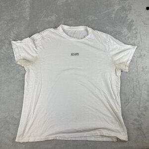 All Saints White State Crew T-Shirt Women's Size Large